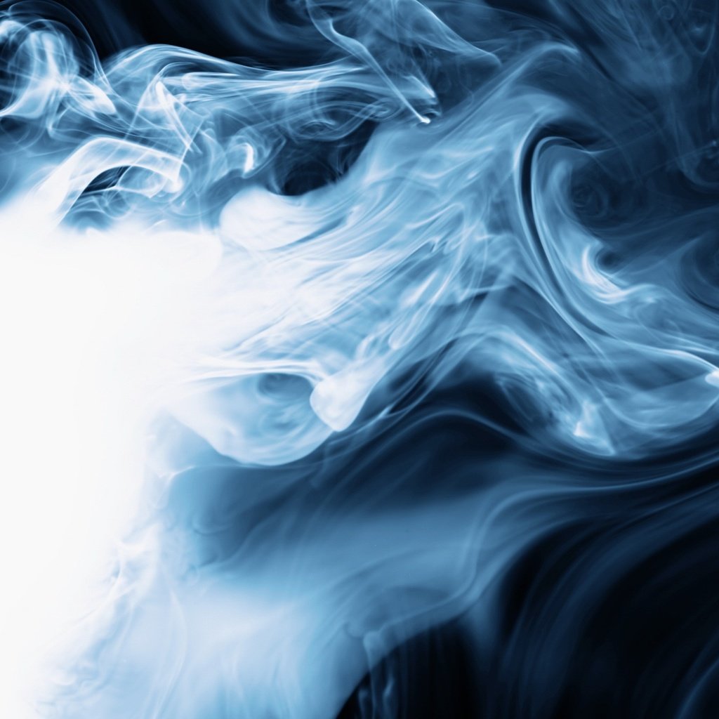 Обои синий, дым, белый, blue, smoke, white разрешение 2560x1600 Загрузить