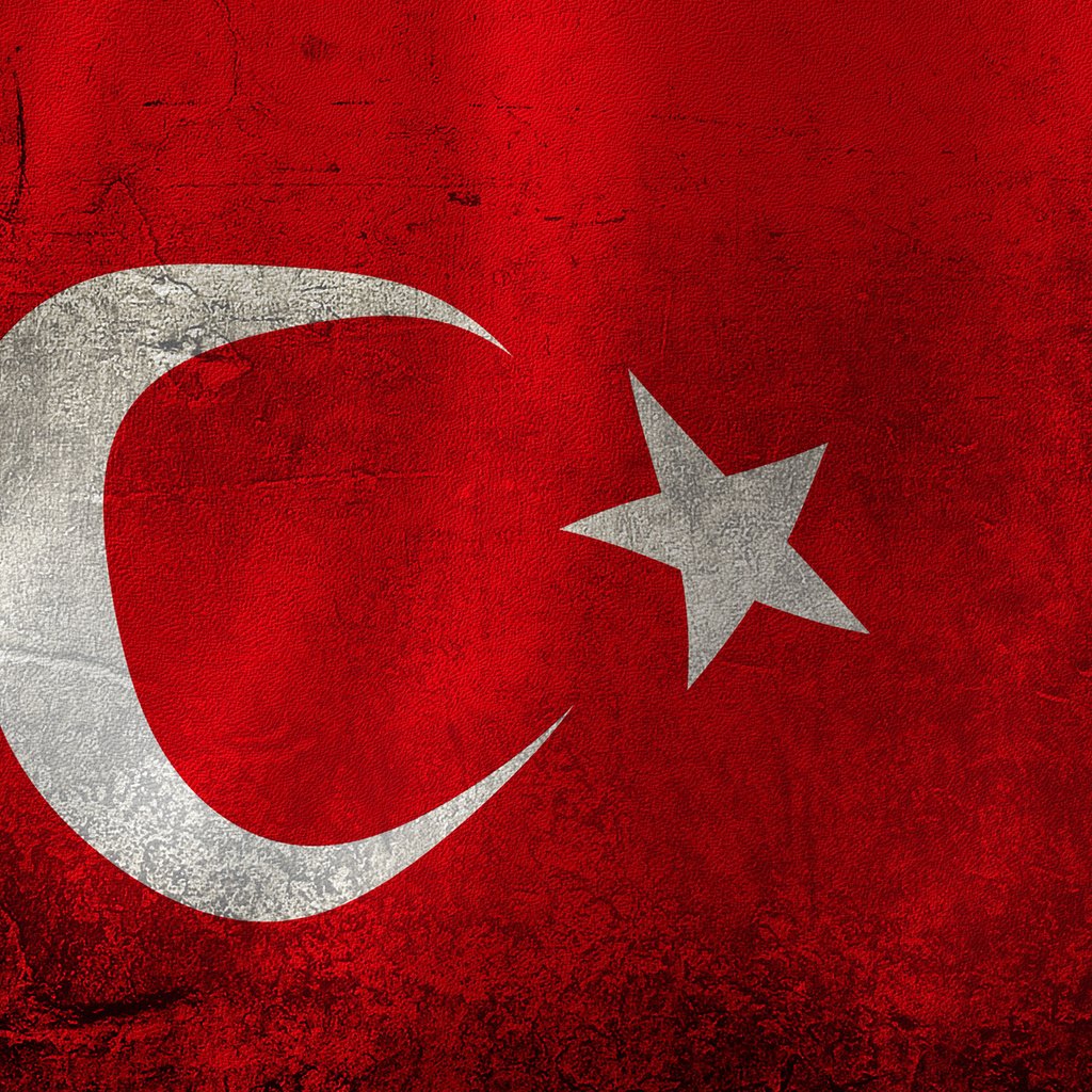 Обои красный, флаг, турция, red, flag, turkey разрешение 2560x1600 Загрузить