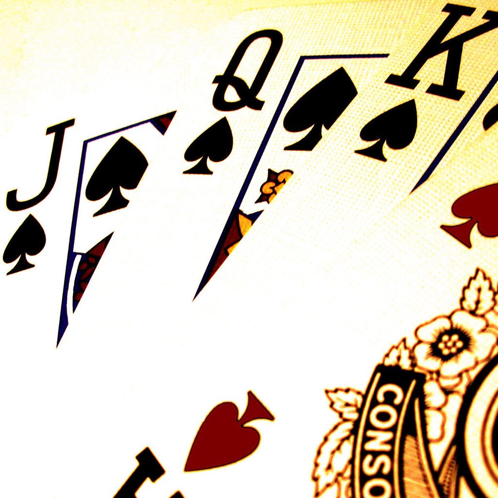 Обои покер, карты, роял флеш, poker, card, royal flush разрешение 1920x1200 Загрузить