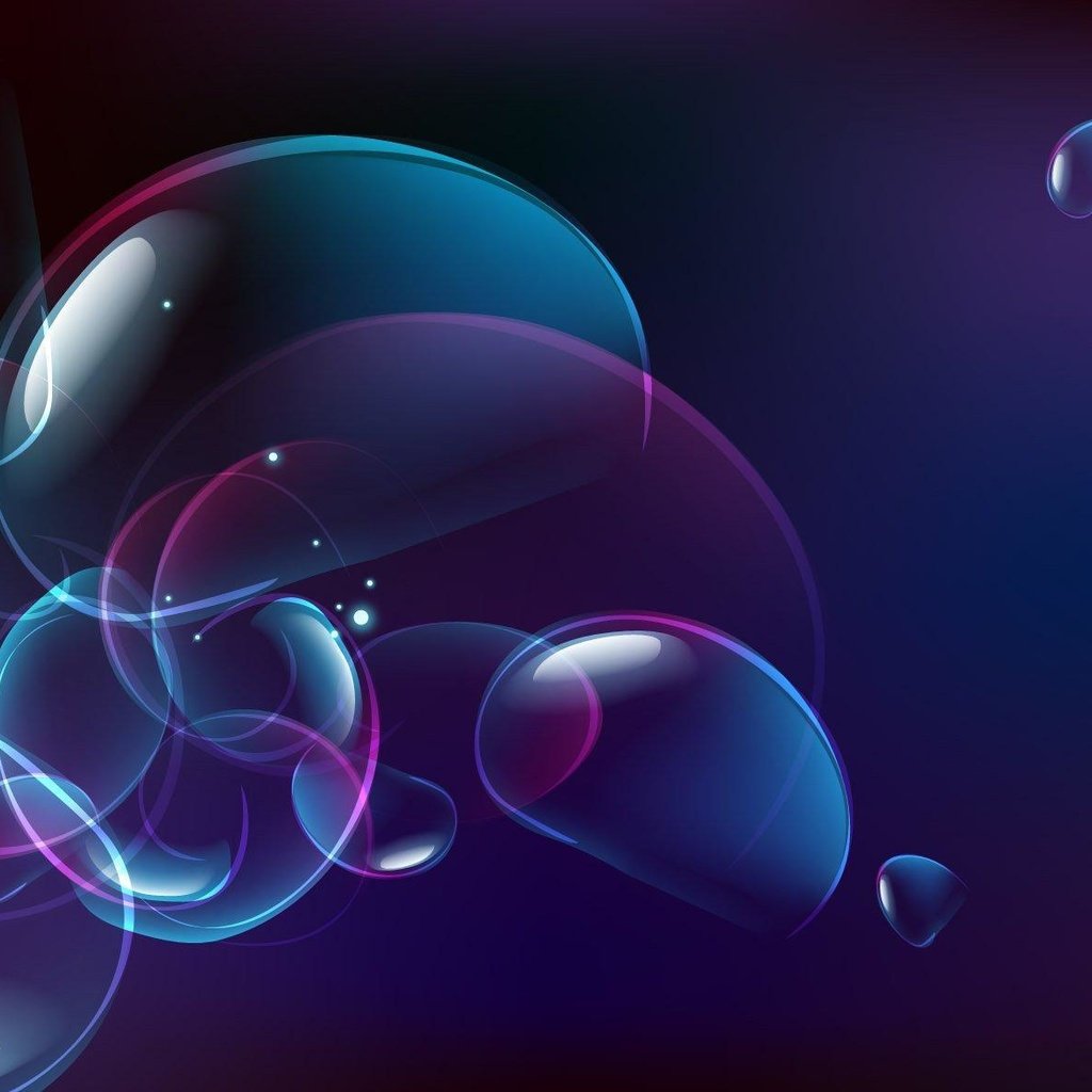 Обои пузыри, фиолетовый, блики, bubbles, purple, glare разрешение 1920x1179 Загрузить