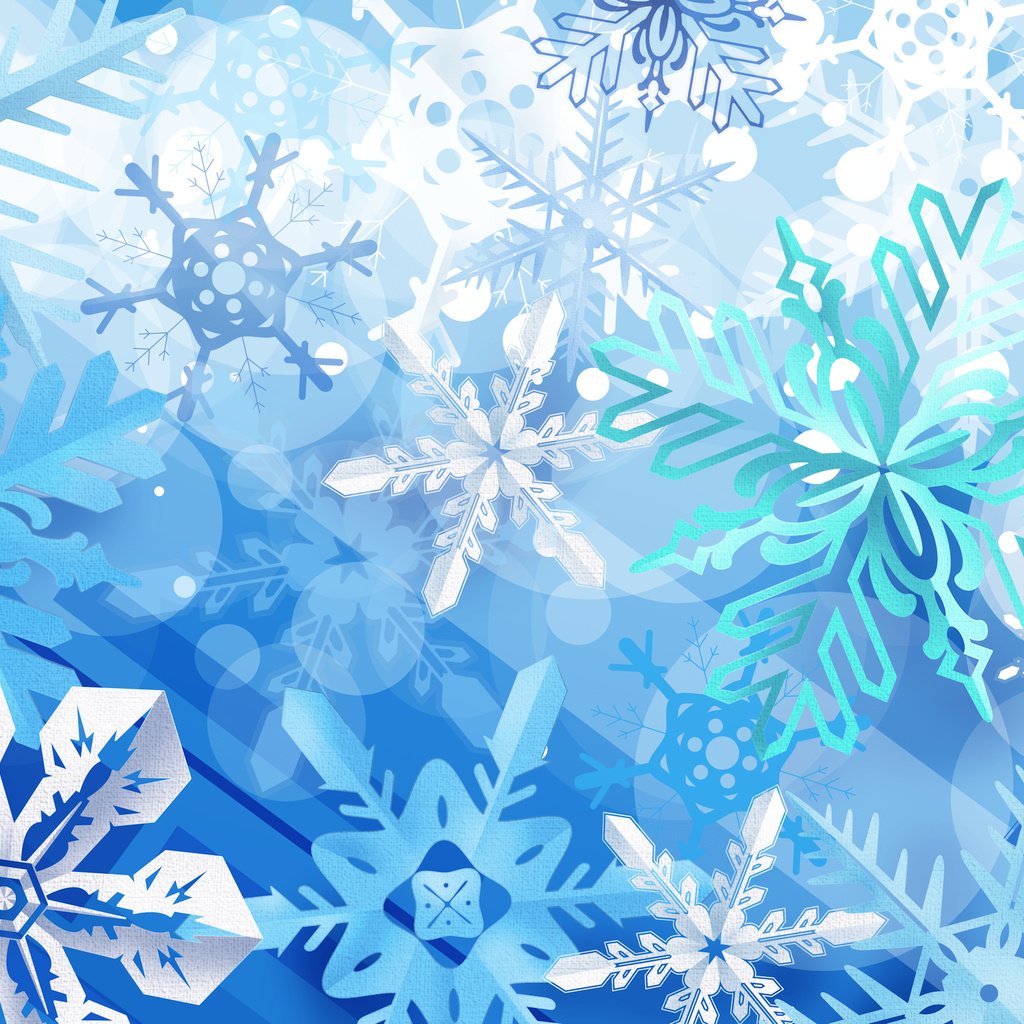 Обои зима, снежинки, синий, winter, snowflakes, blue разрешение 2560x1670 Загрузить