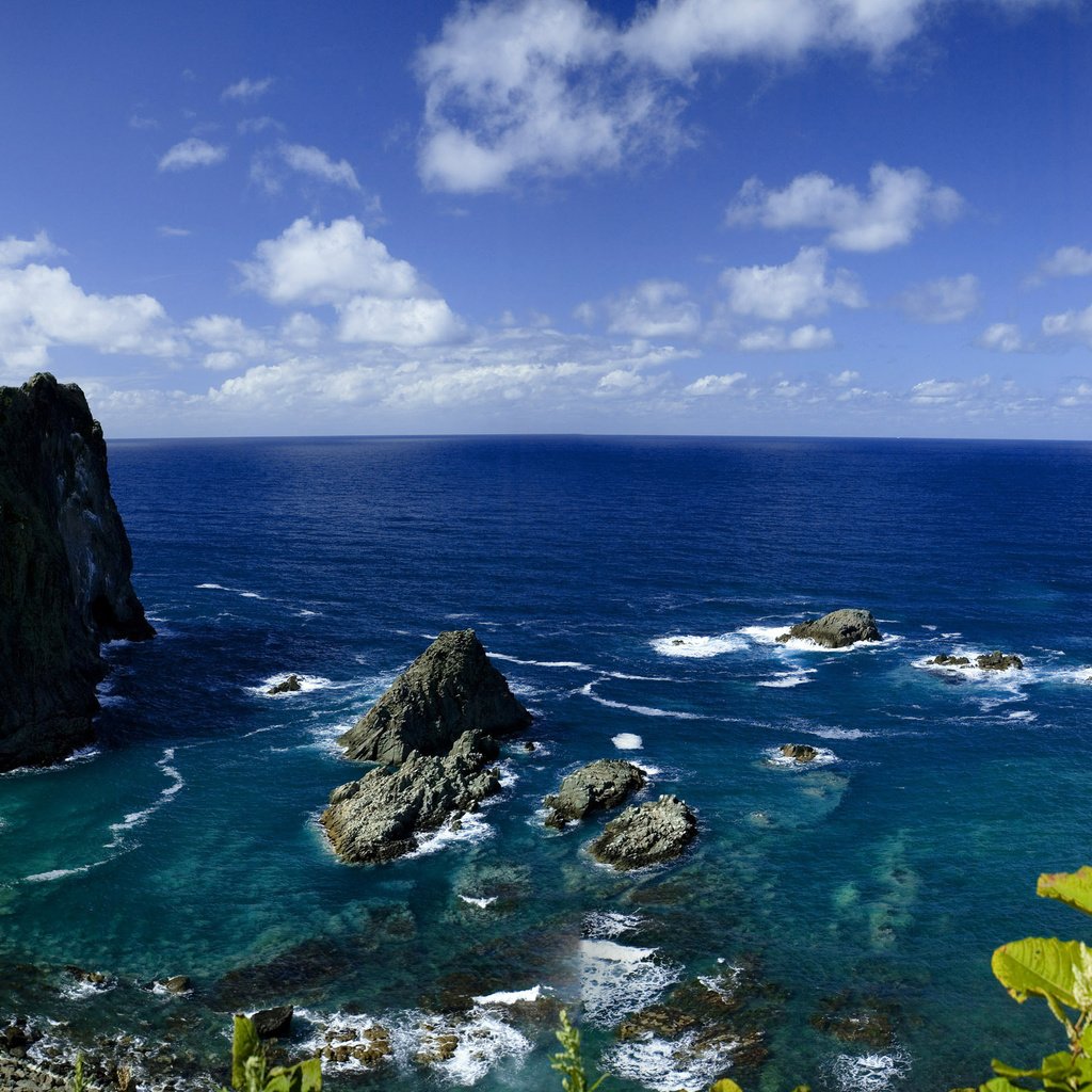 Обои берег, море, япония, shore, sea, japan разрешение 5120x1600 Загрузить