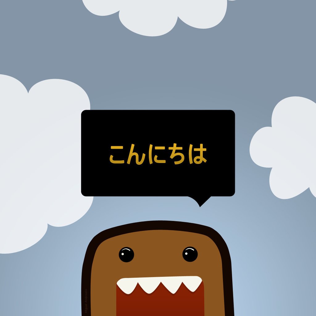 Обои небо, облака, вектор, минимализм, персонаж, домо-кун, the sky, clouds, vector, minimalism, character, domo-kun разрешение 1920x1080 Загрузить