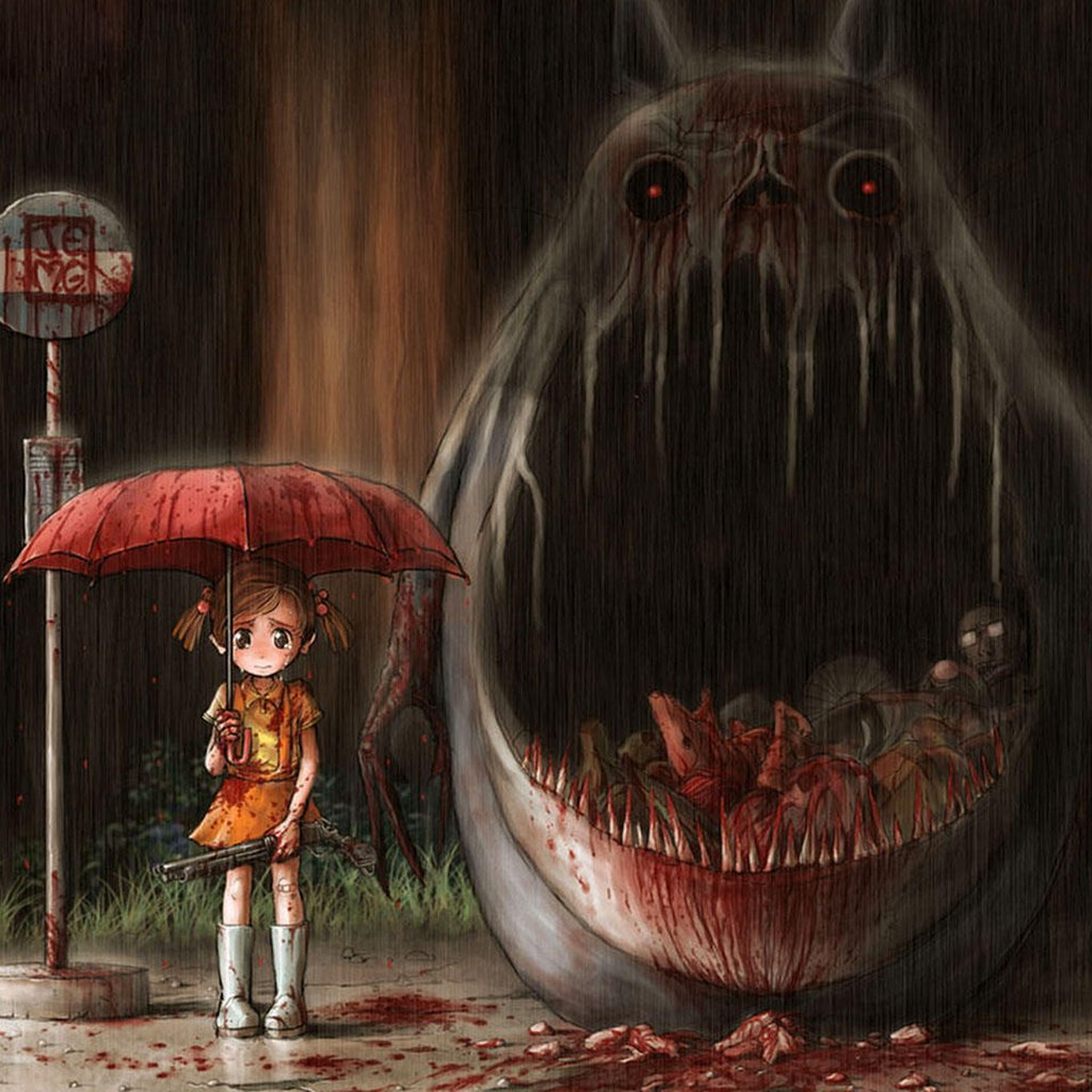 Обои аниме, мой сосед тоторо, anime, my neighbor totoro разрешение 1920x1440 Загрузить