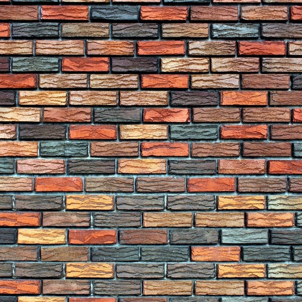 Обои текстура, фон, стена, разноцветный, кирпич, кладка, texture, background, wall, colorful, brick, masonry разрешение 2560x1600 Загрузить