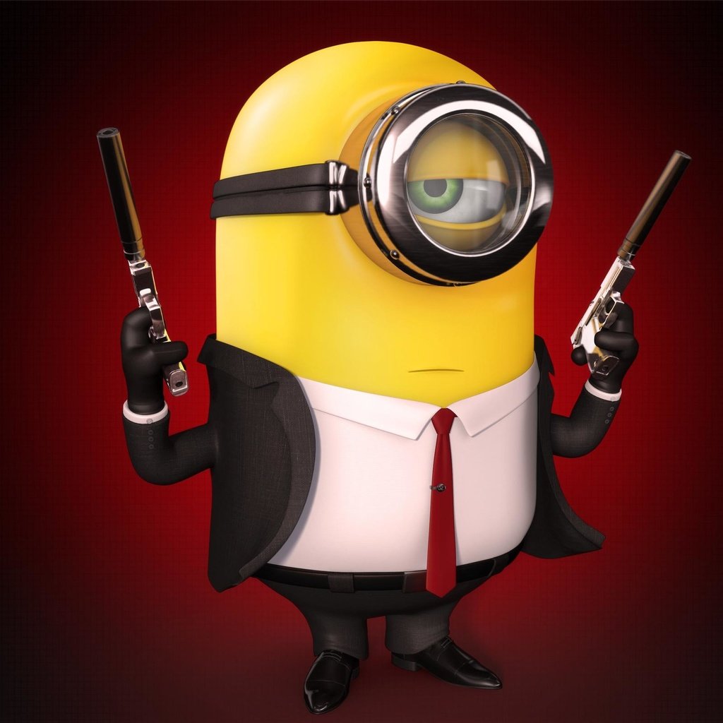 Обои взгляд, 3д, миньон, гадкий я, миньоны, хитман, охранник, look, 3d, minion, despicable me, minions, hitman разрешение 2560x1600 Загрузить