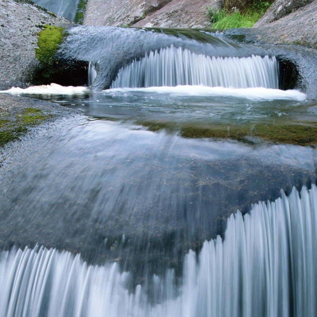 Обои вода, река, природа, водопад, water, river, nature, waterfall разрешение 2560x1600 Загрузить