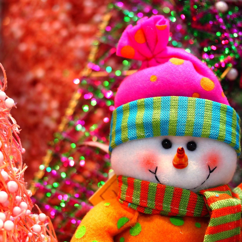 Обои новый год, елка, снеговик, праздники, рождество, мишура, с новым годом, елочная, new year, tree, snowman, holidays, christmas, tinsel, happy new year разрешение 2800x1867 Загрузить