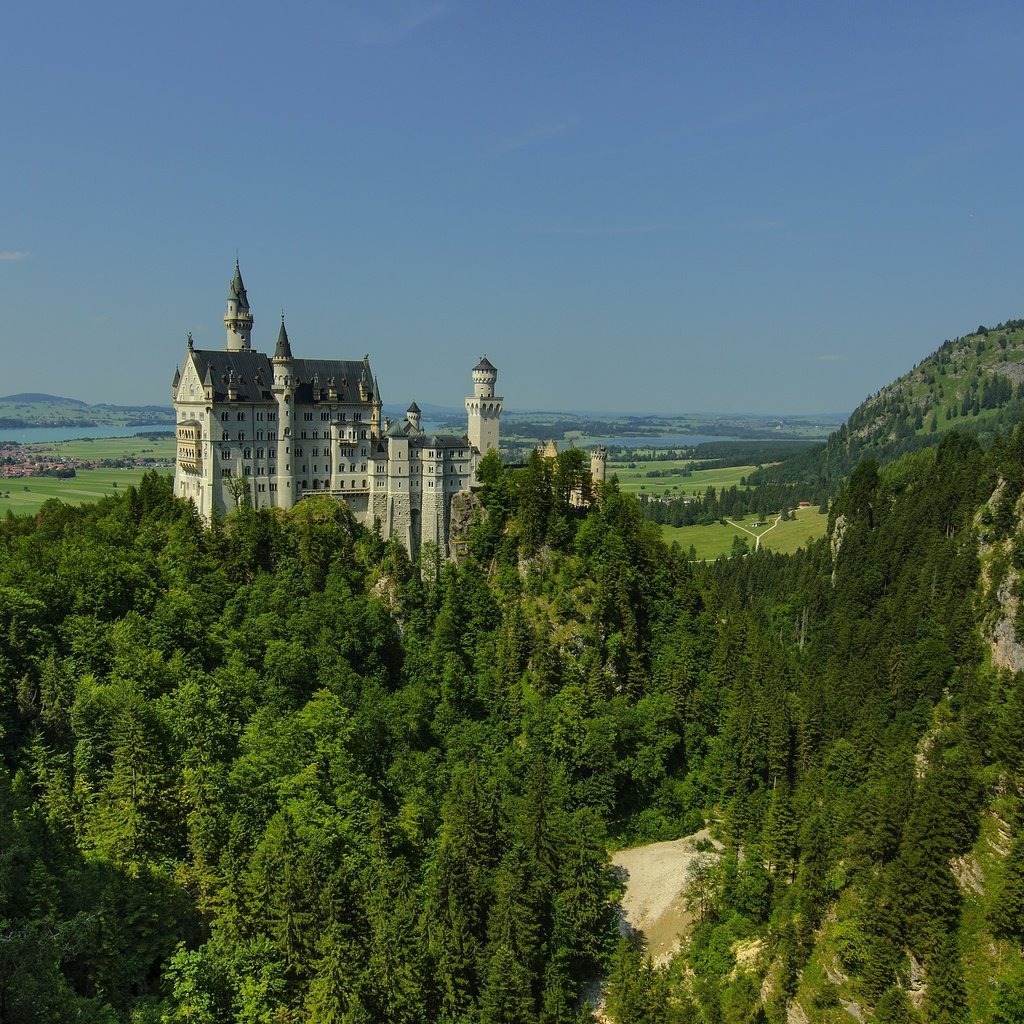 Обои германия, бавария, замок нойшванштайн, баварии, germany, bayern, neuschwanstein castle, bavaria разрешение 2880x1920 Загрузить