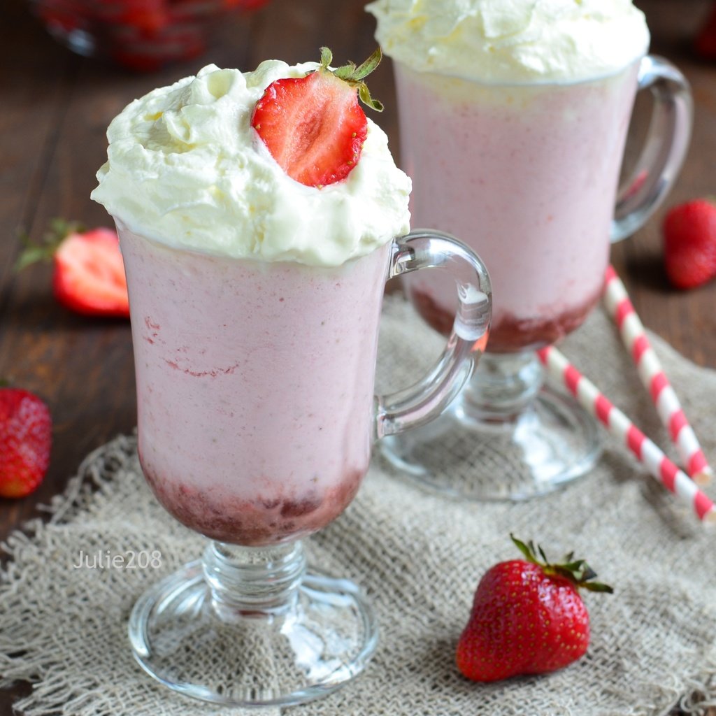 Обои клубника, сливки, десерт, strawberry, cream, dessert разрешение 3000x1913 Загрузить