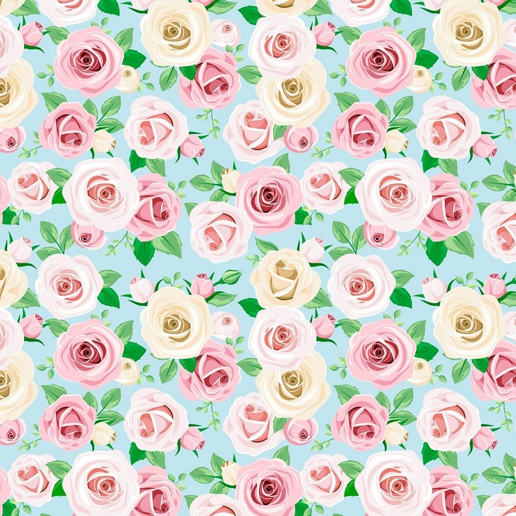 Обои цветы, узор, розы, flowers, pattern, roses разрешение 1920x1280 Загрузить