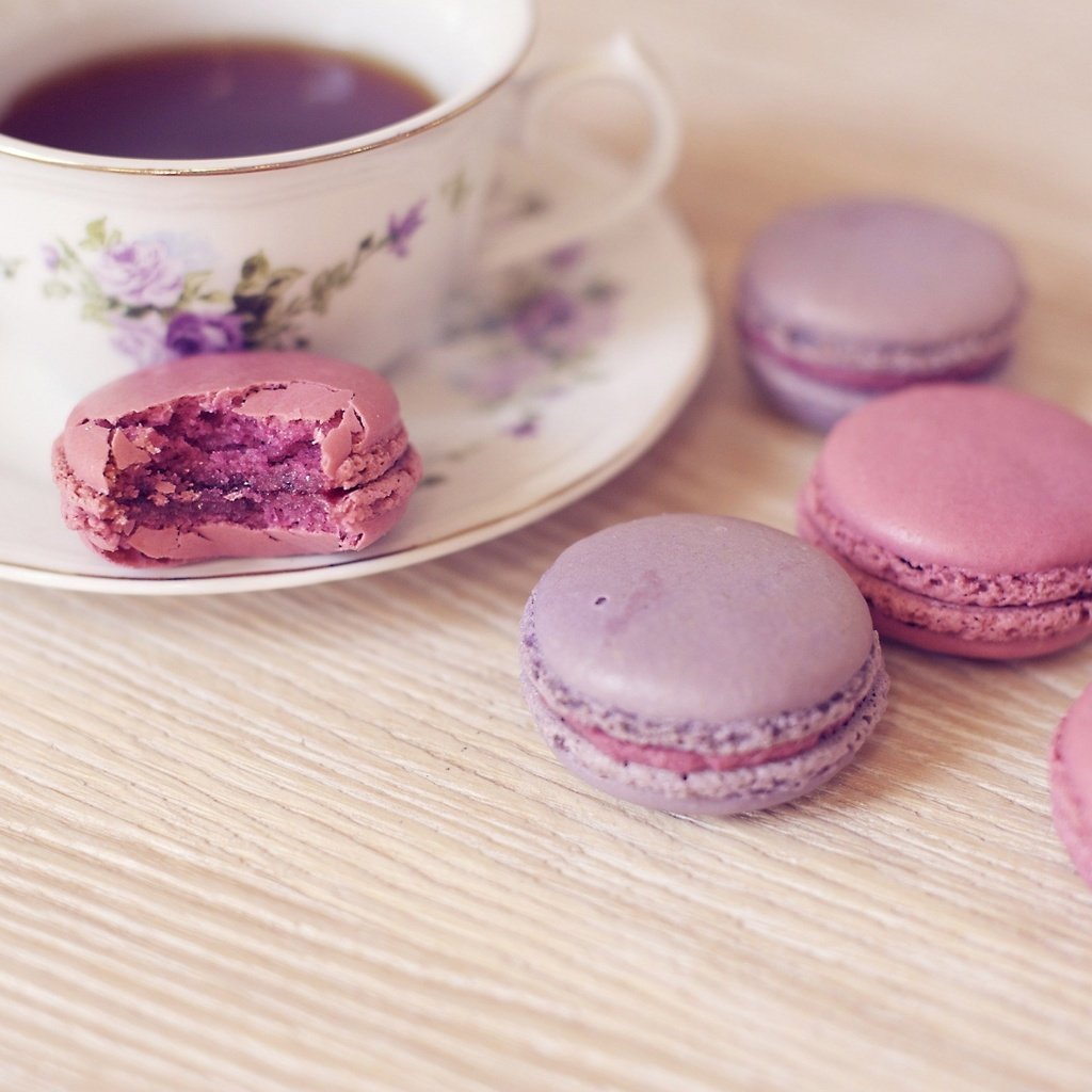 Обои кофе, печенье, десерт, макарун, coffee, cookies, dessert, macaron разрешение 2560x1571 Загрузить