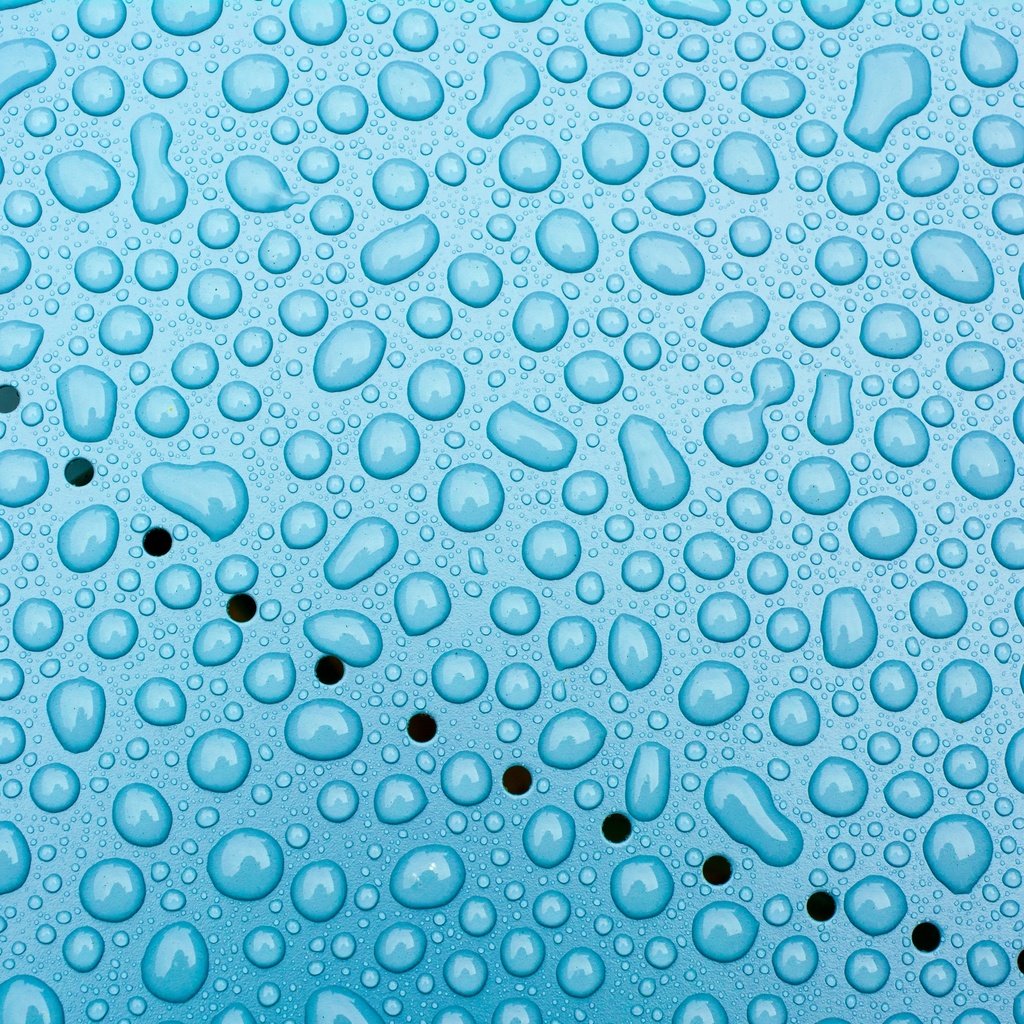 Обои фон, капли, цвет, голубой, отверстия, background, drops, color, blue, holes разрешение 3000x2000 Загрузить