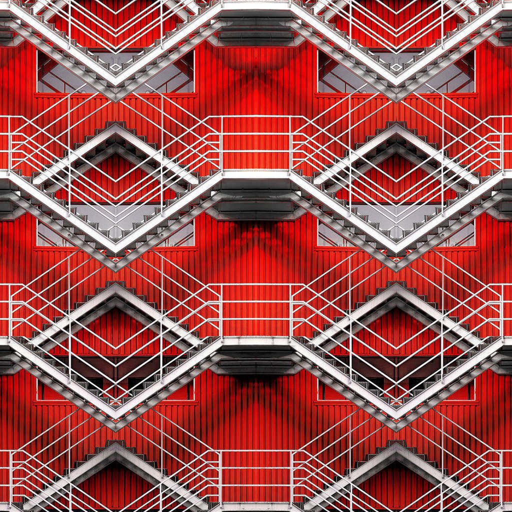 Обои ступеньки, стена, здание, лестницы, фасад, red labyrinth, alfon no, steps, wall, the building, stairs, facade разрешение 1920x1143 Загрузить