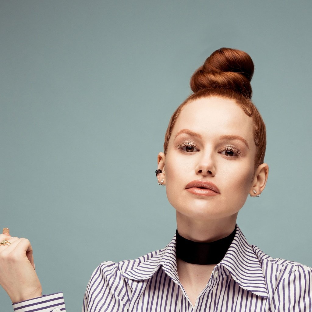 Обои девушка, madelaine petsch, маделайне петш, портрет, взгляд, модель, волосы, лицо, актриса, танцовщица, girl, madeleine pets, portrait, look, model, hair, face, actress, dancer разрешение 3484x3241 Загрузить