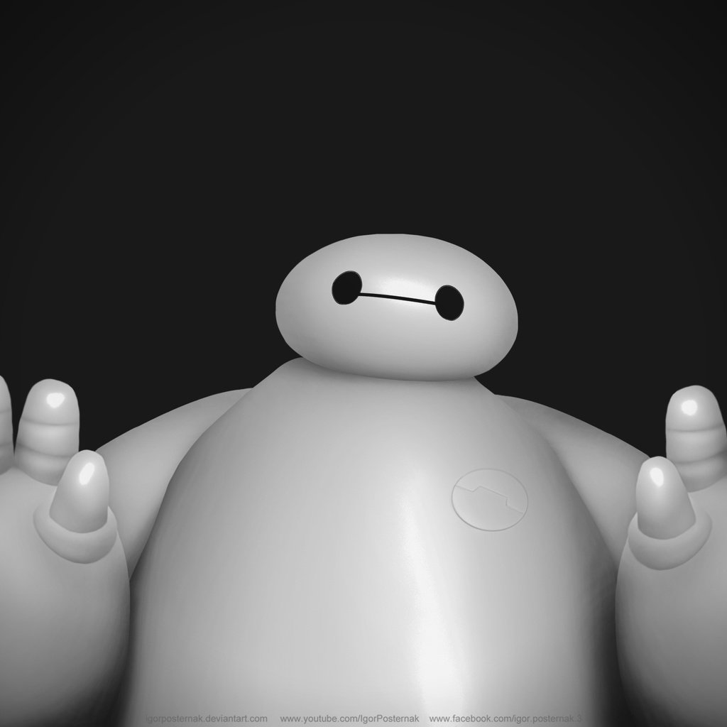 Обои мультфильм, baymax, big hero 6, cartoon разрешение 3840x2160 Загрузить