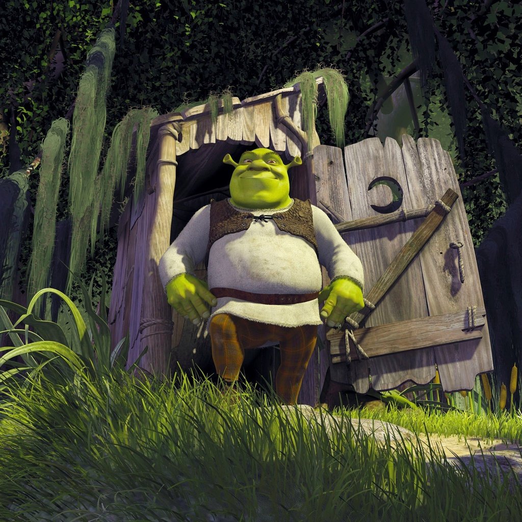 Обои мультфильм, шрек, шрэк, cartoon, shrek разрешение 3000x1808 Загрузить