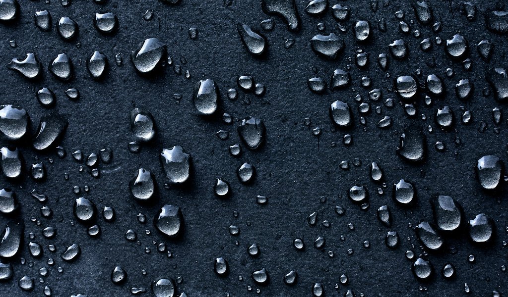 Обои капли, черный фон, много, капли воды, рвет, drops, black background, a lot, water drops, tears разрешение 2560x1600 Загрузить