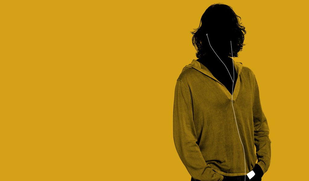 Обои желтый, стиль, парень, наушники, минимализм, yellow, style, guy, headphones, minimalism разрешение 1920x1200 Загрузить