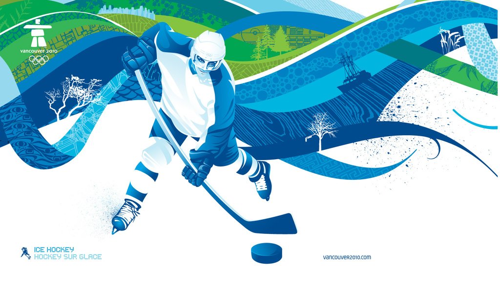 Обои хоккей, ванкувер, олимпиада 2010, hockey, vancouver, olympics 2010 разрешение 1920x1200 Загрузить