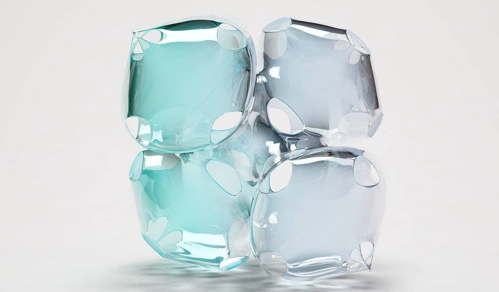 Обои лёд, кубики, cubos de hielo 3d разное, ice, cubes, cubos de hielo 3d different разрешение 2560x1600 Загрузить