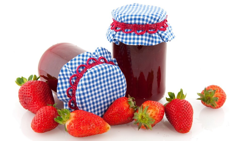 Обои еда, клубника, салфетка, сладкое, запасы на зиму, food, strawberry, napkin, sweet, stocks for the winter разрешение 1920x1080 Загрузить