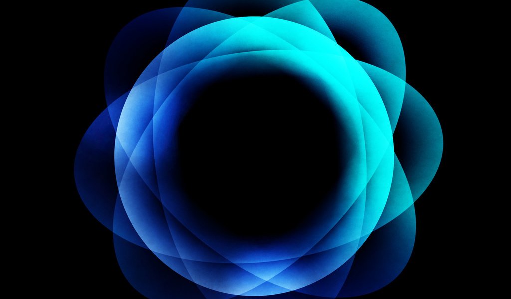 Обои абстракция, синий, узор, голубой, круг, gimp, гимп, strange blue, abstraction, blue, pattern, round, ghimpu разрешение 1920x1080 Загрузить