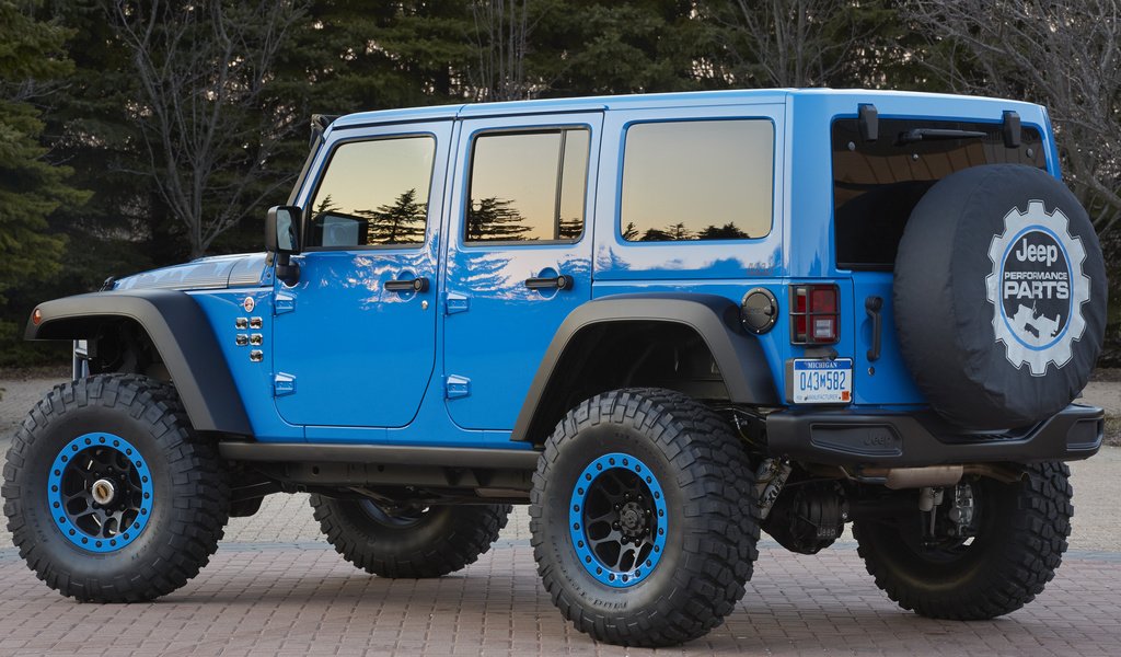 Обои голубой, тюнинг, джип, blue, tuning, jeep разрешение 1920x1080 Загрузить