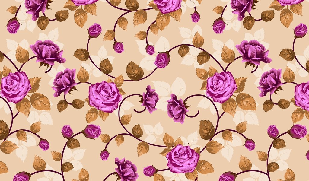 Обои цветы, обои, узор, розы, переплетение, flowers, wallpaper, pattern, roses, weave разрешение 3000x2000 Загрузить