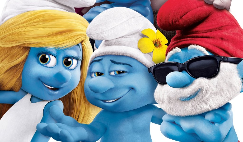 Обои семья, гномы, персонажи, смурфики, смурфики 2, smurfs 2, family, dwarves, characters, the smurfs, the smurfs 2 разрешение 3500x2500 Загрузить