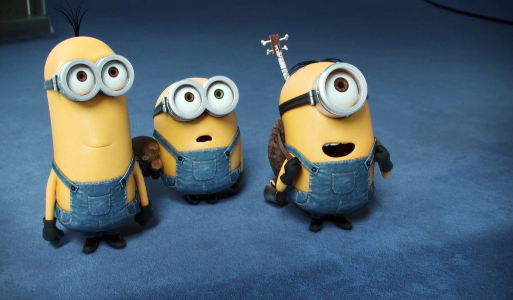 Обои мультфильм, миньоны, cartoon, minions разрешение 1920x1080 Загрузить