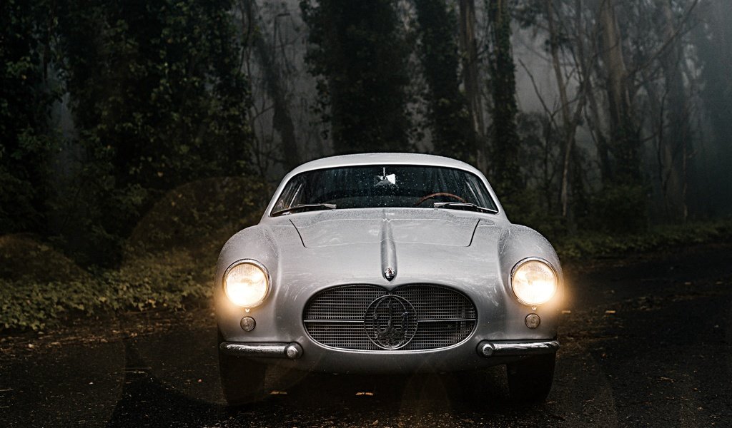 Обои лес, автомобиль, классика, мазерати, 1956, maserati a6g 2000 berlinetta, forest, car, classic, maserati разрешение 4000x2667 Загрузить