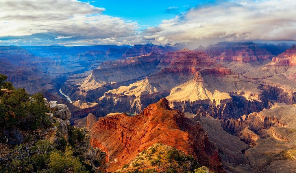 Обои горы, скалы, сша, каньоны, гранд каньон, mountains, rocks, usa, canyons, the grand canyon разрешение 3072x1782 Загрузить