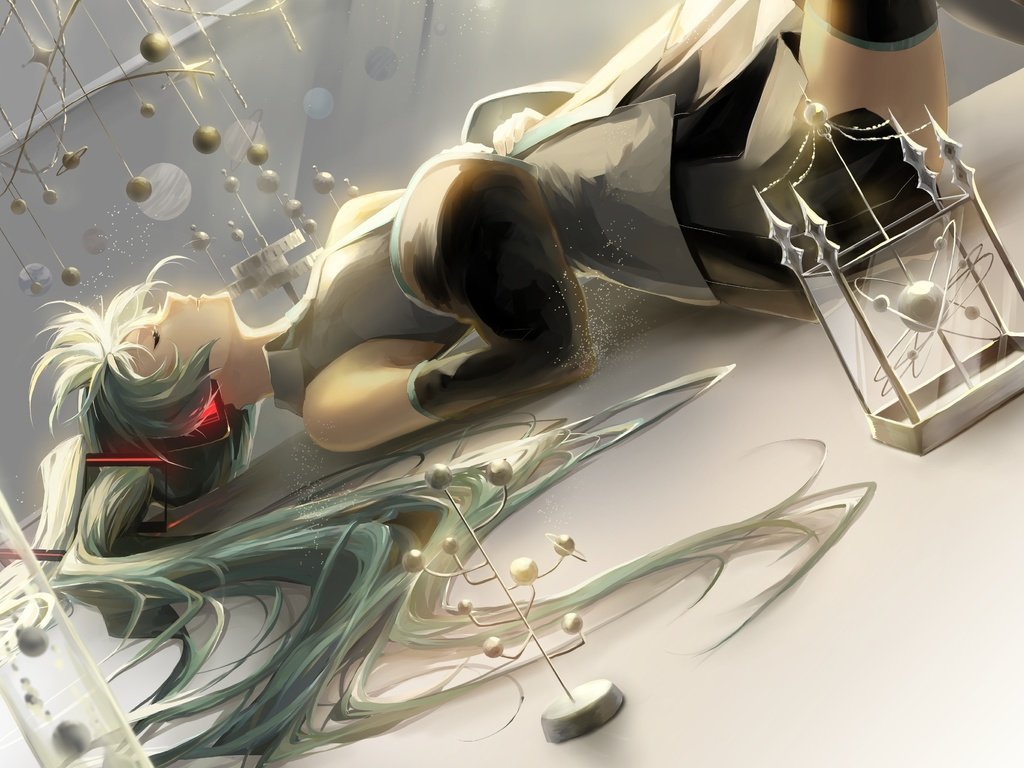 Обои арт, девушка, аниме, вокалоид, волосы, art, girl, anime, vocaloid, hair разрешение 3639x2476 Загрузить