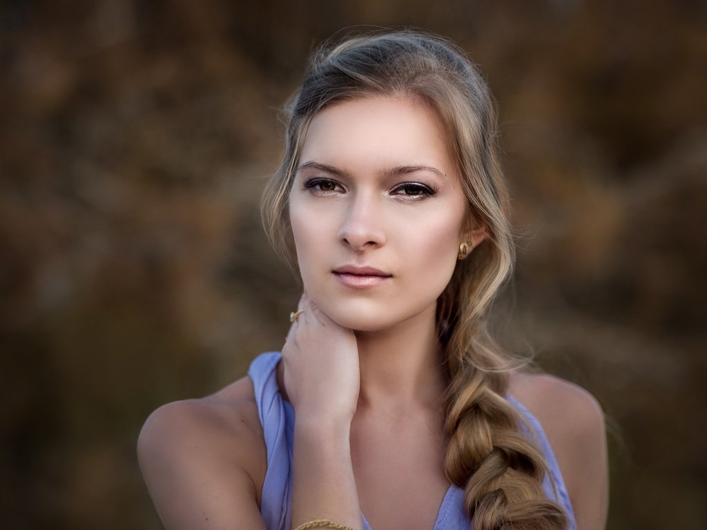 Обои девушка, взгляд, модель, лицо, коса, eslata volkova, girl, look, model, face, braid разрешение 2048x1367 Загрузить