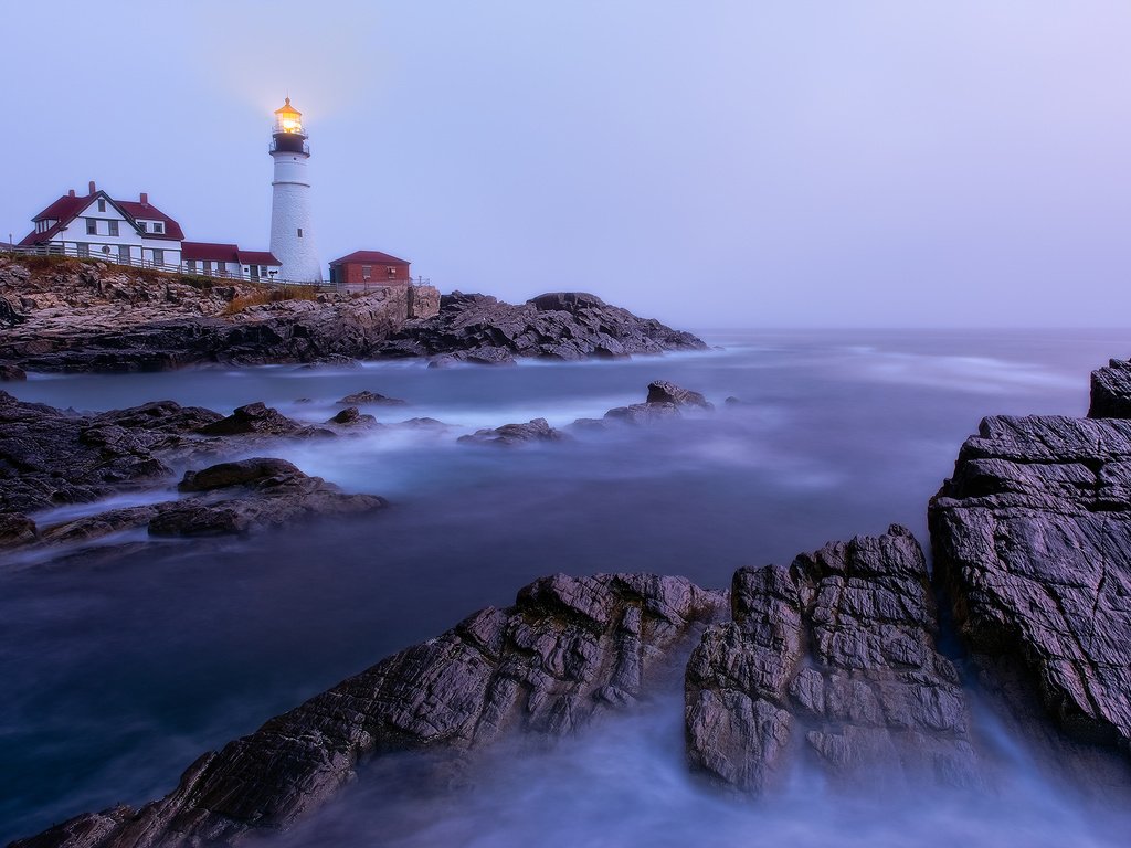 Обои природа, море, маяк, побережье, залив мэне, nature, sea, lighthouse, coast, the gulf of maine разрешение 2000x1406 Загрузить