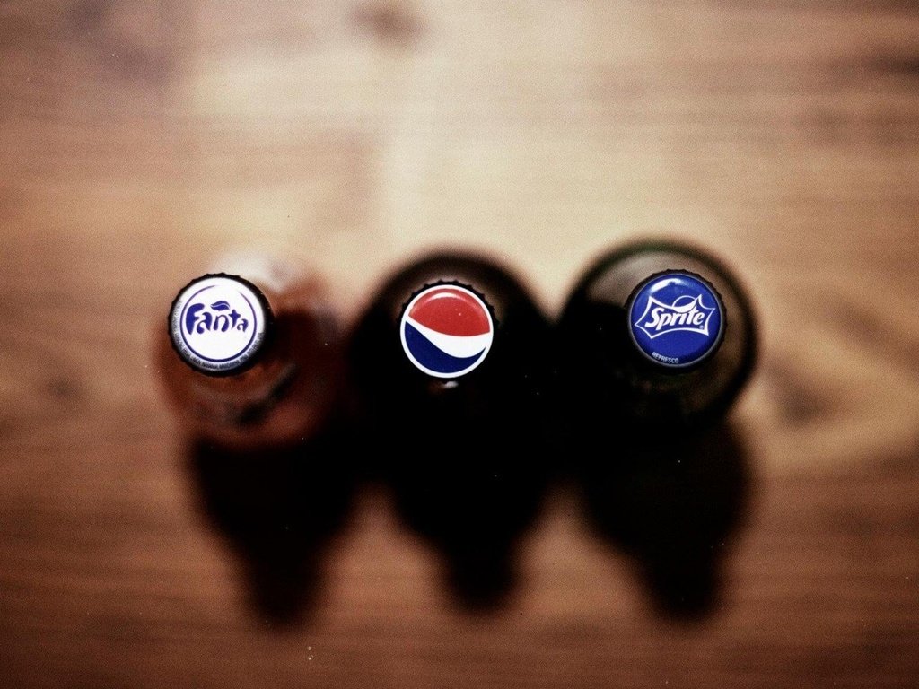 Обои напитки, бутылки, пепси, pepsy, фанта, спрайт, drinks, bottle, pepsi, fanta, sprite разрешение 1920x1080 Загрузить