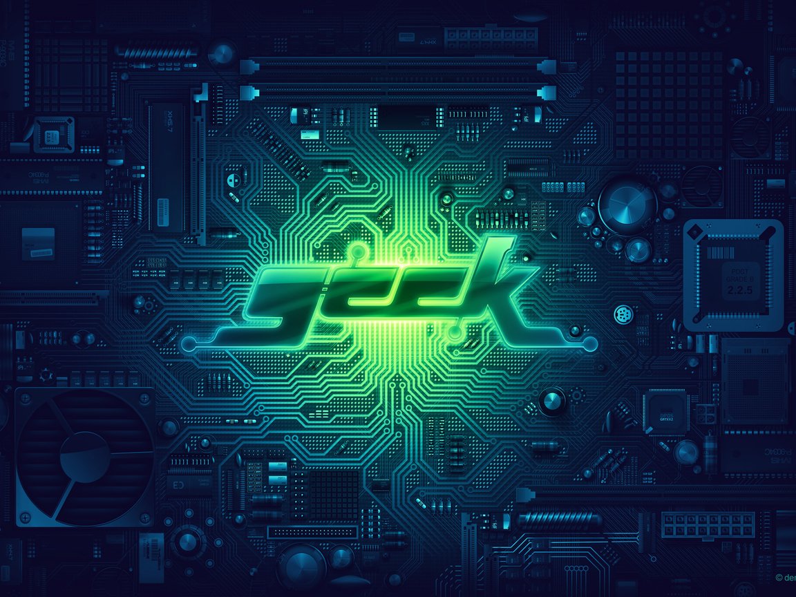 Обои зелёный, компьютерщик, печатная плата, green, geek, pcb разрешение 2560x1600 Загрузить