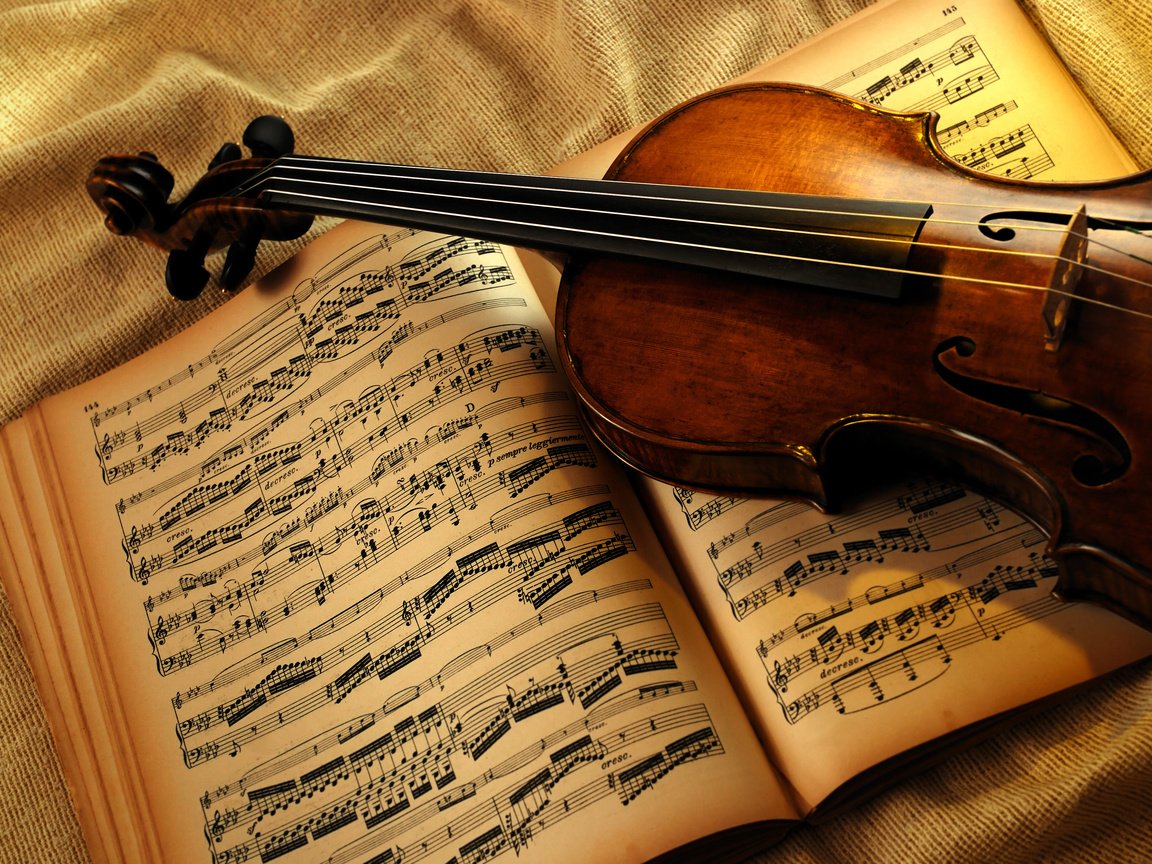 Обои ноты, скрипка, книга, notes, violin, book разрешение 3872x2592 Загрузить