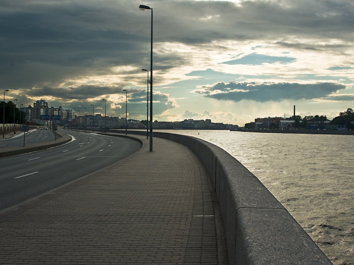 Обои набережная, санкт-петербург, питер, росия, promenade, saint petersburg, peter, rosia разрешение 3872x2592 Загрузить