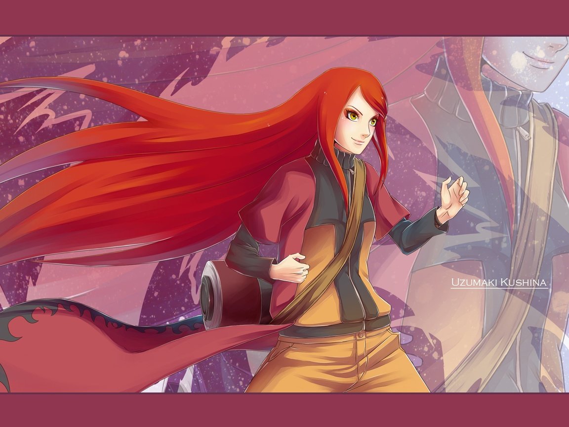 Обои девушка, наруто, uzumaki kushina, girl, naruto разрешение 2011x1411 Загрузить