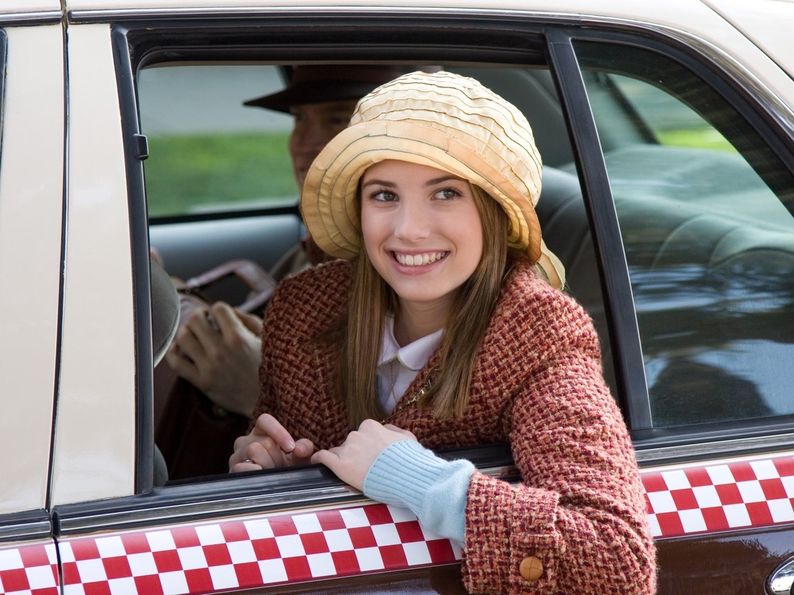 Обои девушка, улыбка, актриса, шляпа, эмма робертс, нэнси дрю, girl, smile, actress, hat, emma roberts, nancy drew разрешение 3700x2467 Загрузить