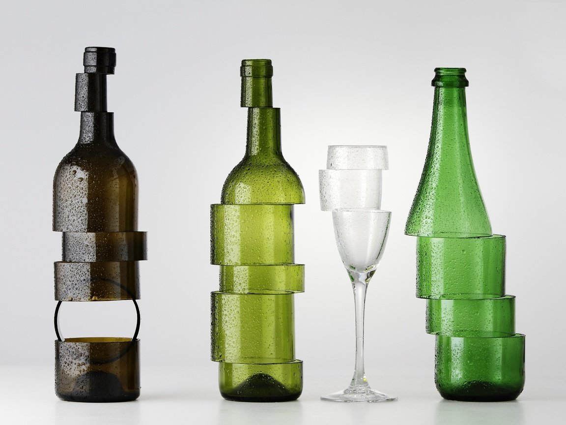 Обои бокал, стекло, бутылки, нарезка, glass, bottle, cutting разрешение 2500x1667 Загрузить