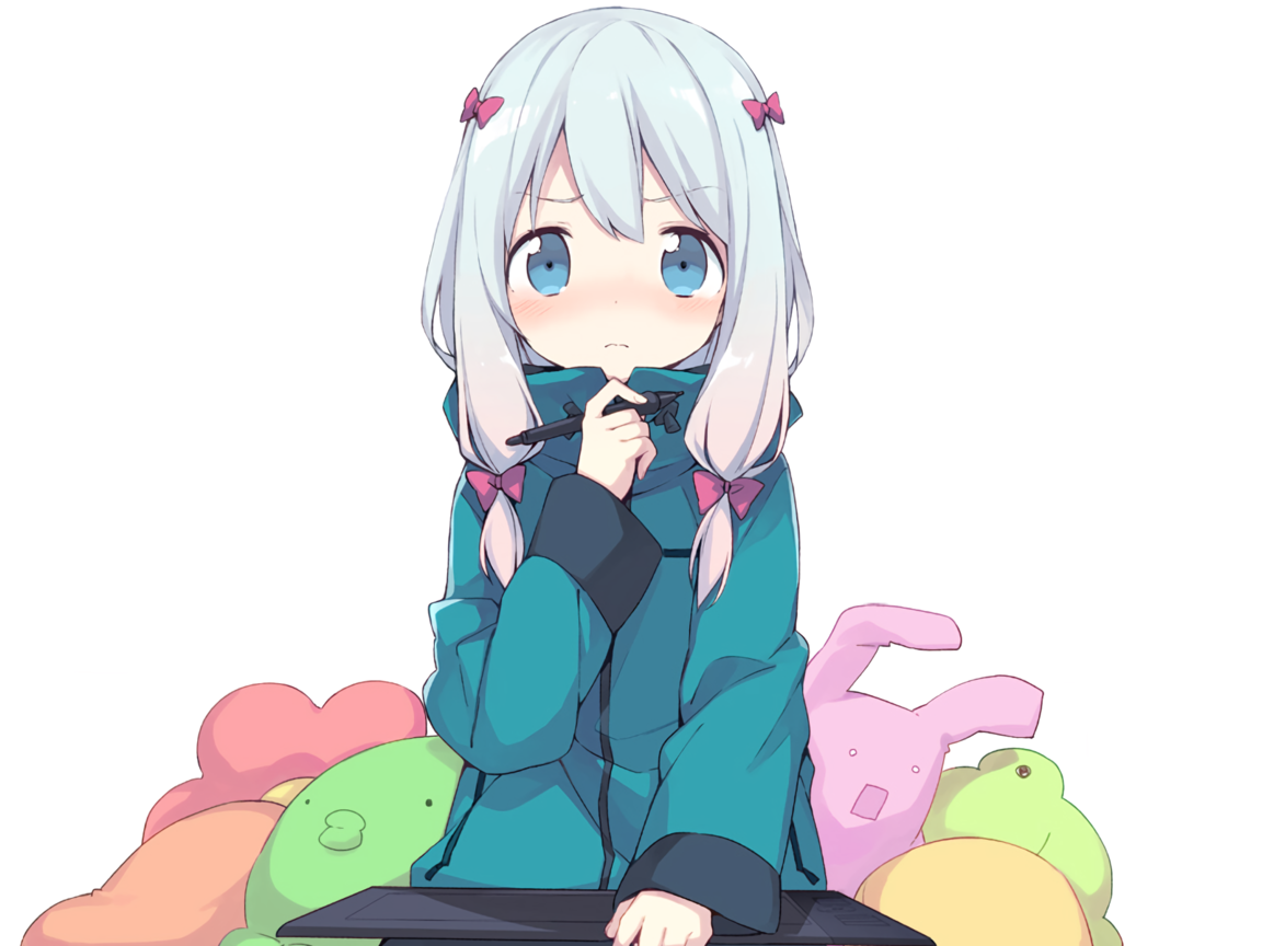 Обои девушка, аниме, лицо, лоли, белые волосы, izumi sagiri, eromanga-sensei, girl, anime, face, loli, white hair разрешение 1920x1200 Загрузить