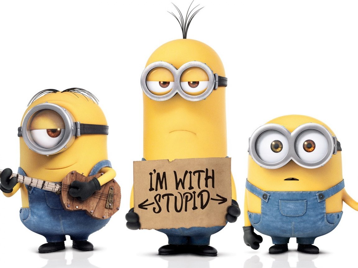 Обои мультфильм, миньоны, cartoon, minions разрешение 3840x2160 Загрузить