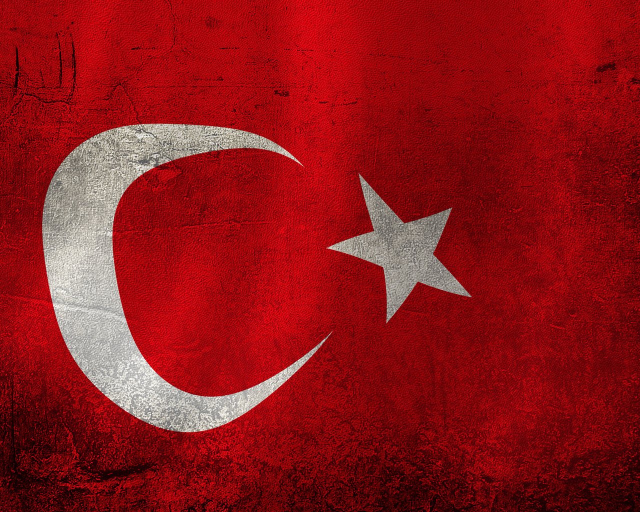 Обои красный, флаг, турция, red, flag, turkey разрешение 2560x1600 Загрузить