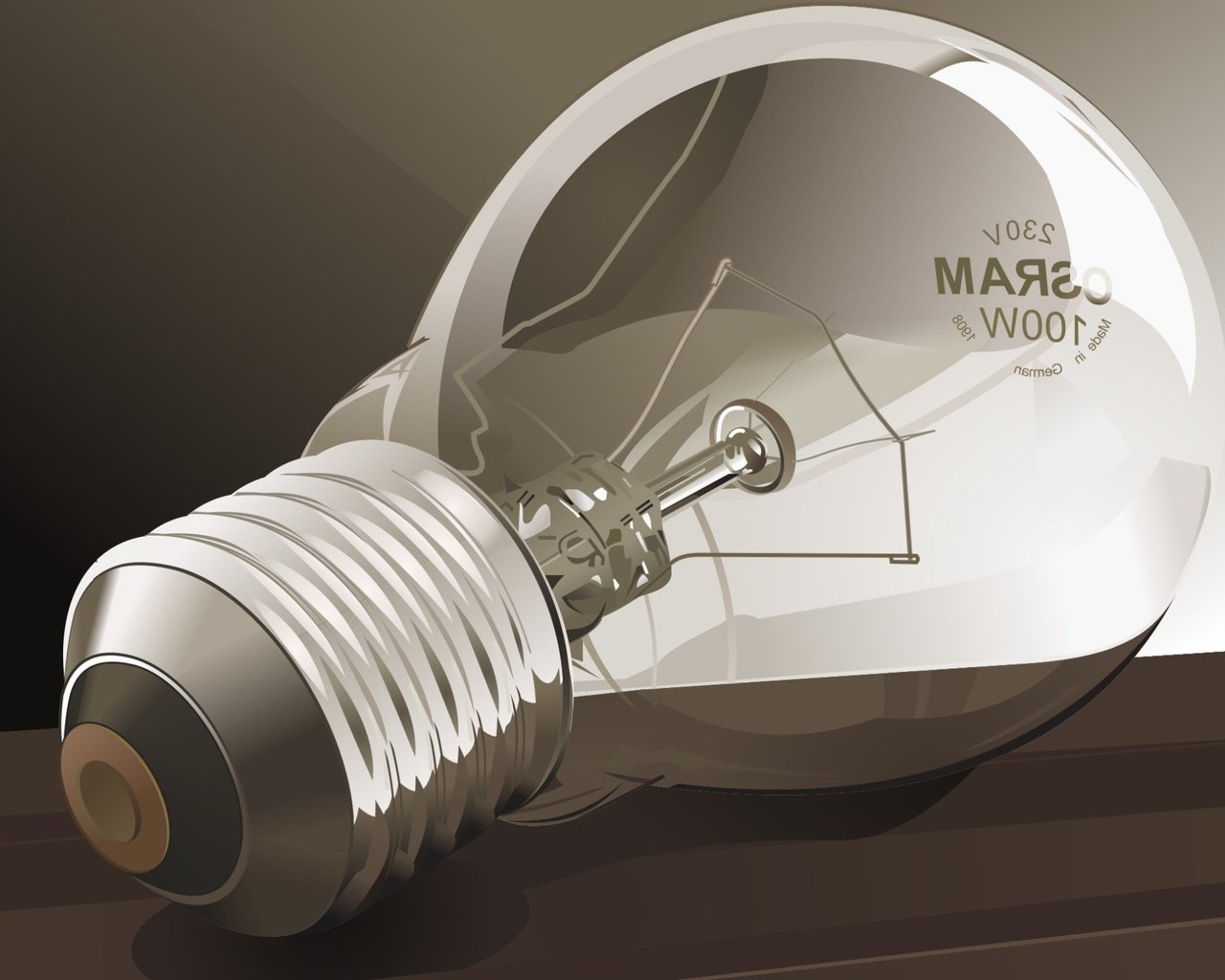 Обои вектор, лампа, лампочка, vector, lamp, light bulb разрешение 1920x1440 Загрузить