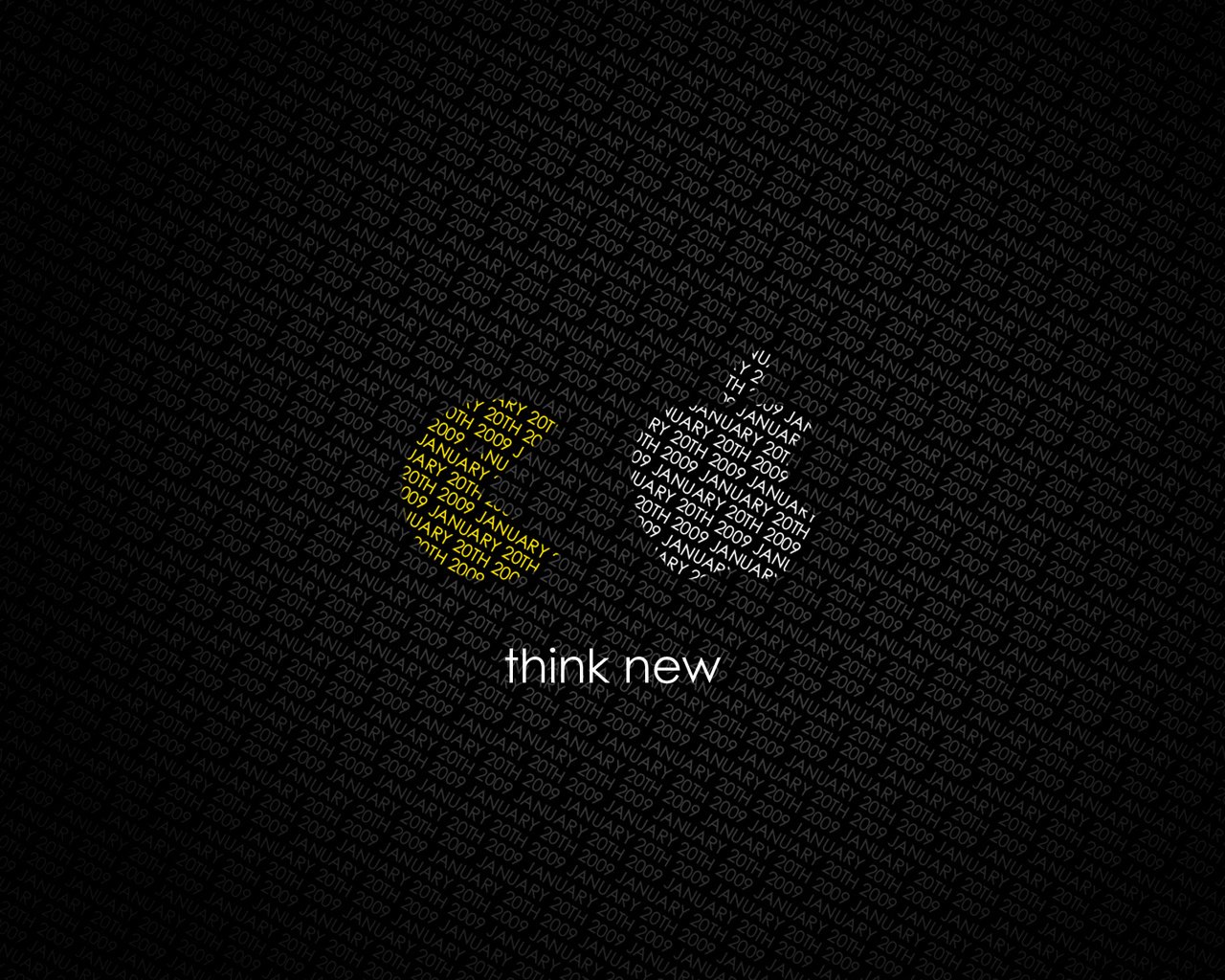 Обои think new, pac-man, эппл, apple разрешение 1920x1200 Загрузить