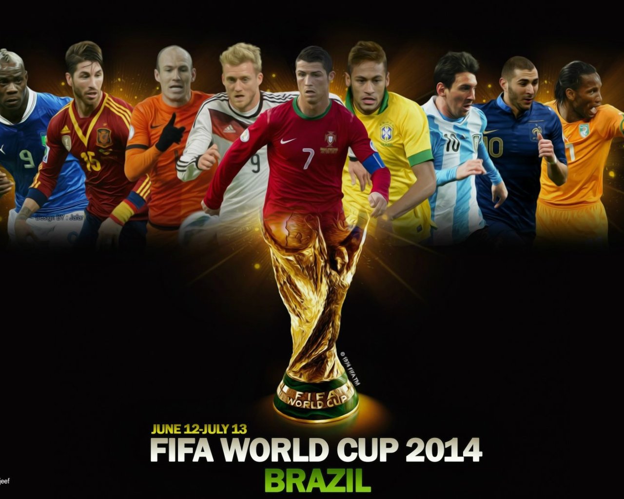 Обои мира, игроки, чемпионата, по футболу, в бразилии 2014, the world, players, championship, football, in brazil 2014 разрешение 1920x1080 Загрузить