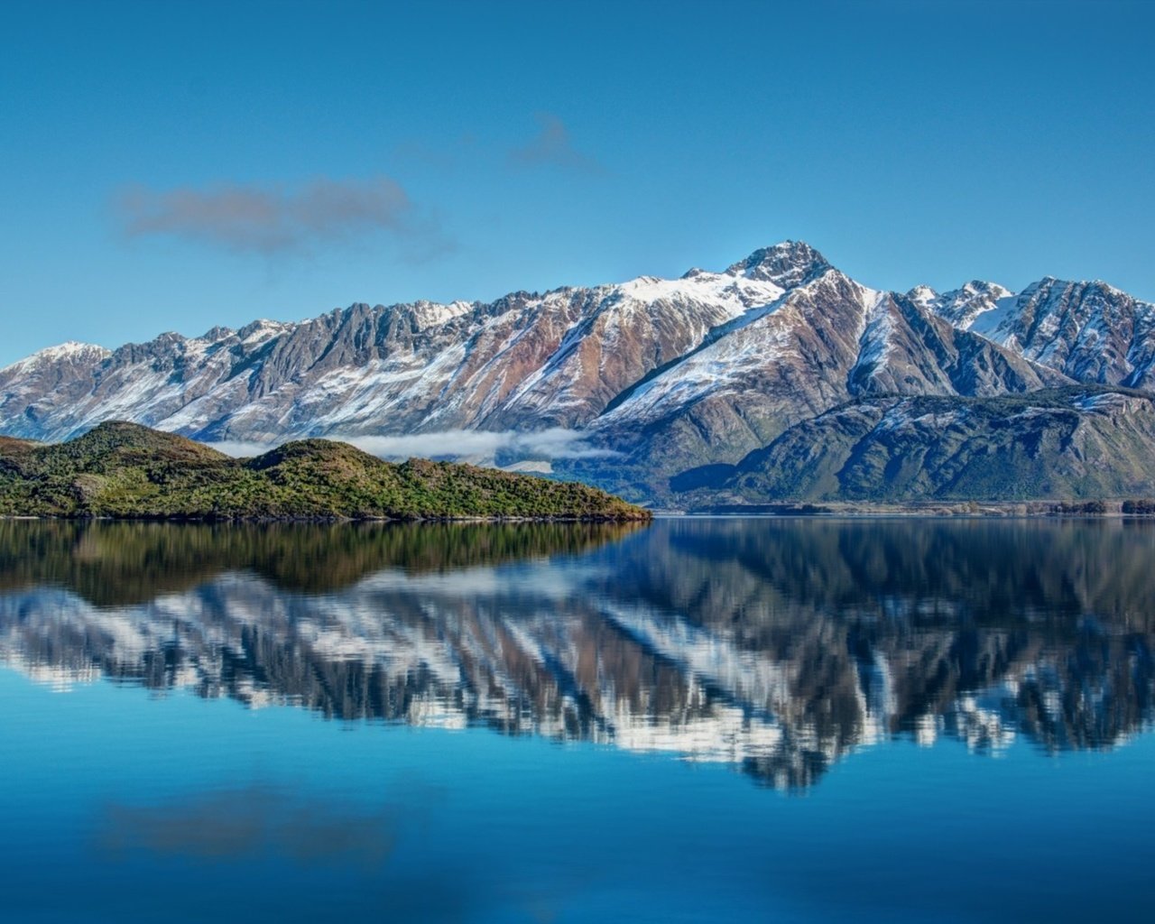 Обои озеро, горы, отражение, glenorchy, nz, отаго, lake, mountains, reflection, otago разрешение 2560x1600 Загрузить
